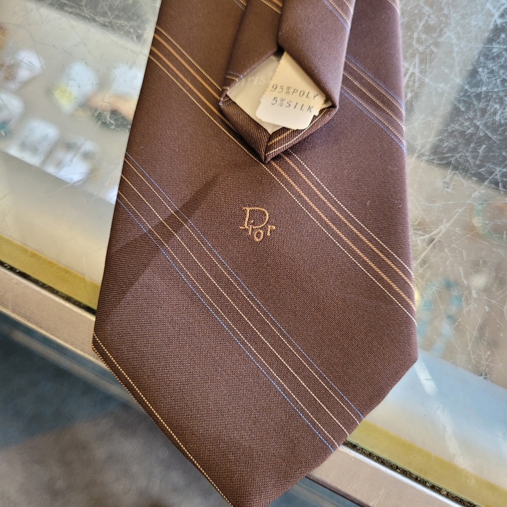 NWT Christian Dior vintage circa 1980 tie